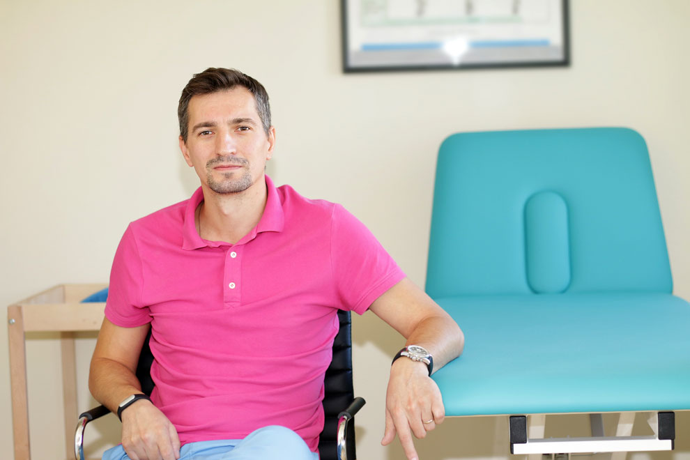 Ciprian Popescu kinetoterapeut terapia Vojta